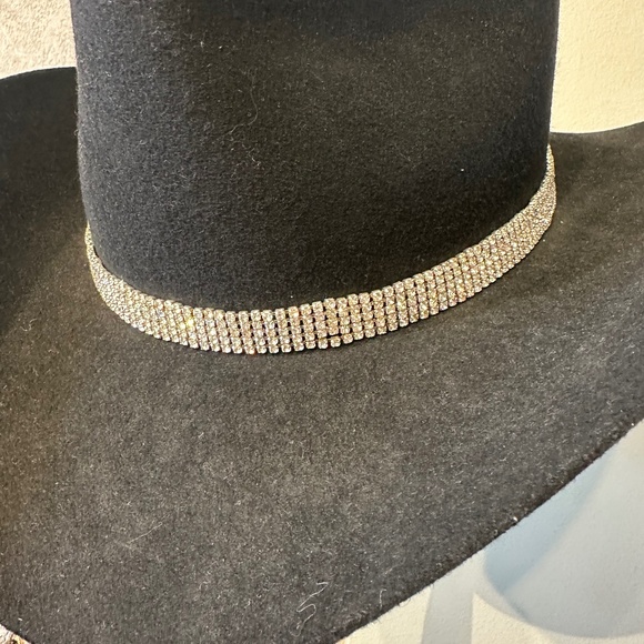 Rancher Hat with Rhinestone Band